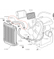 Radiateur moteur Chatenet DURITE SUPERIEUR RADIATEUR CHATENET MEDIA, BAROODER, SPEEDINO (MOTEUR LOMBARDINI)