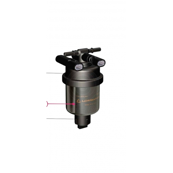 Lombardini DCI Filtre à gasoil complet Moteur Lombardini LDW 442 DCi, LDW 492 DCi et LDW 480 HDi