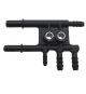 Lombardini DCI Raccord de durite de gasoil Moteur Lombardini LDW 442 DCi, LDW 492 DCi et LDW 480 HDi